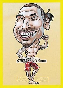 Sticker Zlatan Ibrahimovic - Brazuka 2014 - Viza MG