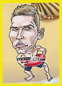Sticker Matija Nastasic - Brazuka 2014 n. 147 - Viza MG