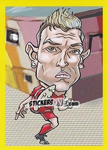 Sticker Xherdan Shaqiri - Brazuka 2014 n. 150 - Viza MG