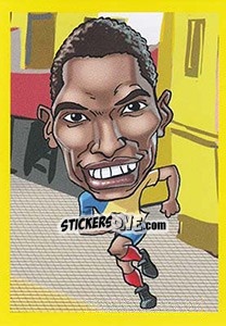 Sticker Antonio Valencia - Brazuka 2014 - Viza MG