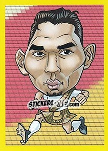 Sticker Emilio Izaguirre - Brazuka 2014 n. 157 - Viza MG