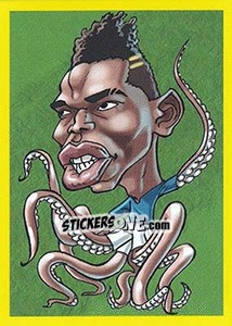 Sticker Paul Pogba - Brazuka 2014 n. 159 - Viza MG