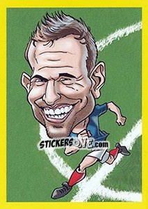 Sticker Yohan Cabaye - Brazuka 2014 - Viza MG