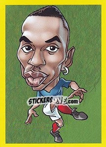 Sticker Blaise Matuide - Brazuka 2014 n. 162 - Viza MG
