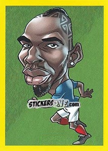 Sticker Mamadou Sakho - Brazuka 2014 n. 165 - Viza MG