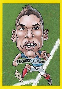 Sticker Raphael Varane - Brazuka 2014 - Viza MG