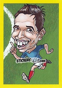 Sticker Samir Nasri - Brazuka 2014 n. 167 - Viza MG
