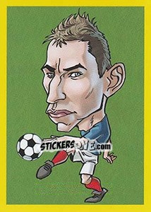 Sticker Laurent Koschinely - Brazuka 2014 n. 168 - Viza MG