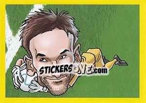 Sticker Hugo Lloris - Brazuka 2014 - Viza MG