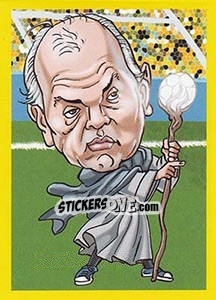 Sticker Alejandro Sabella - Brazuka 2014 n. 170 - Viza MG