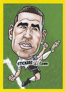Sticker Nicolas Hernan Gonzalo Otamendi - Brazuka 2014 n. 172 - Viza MG