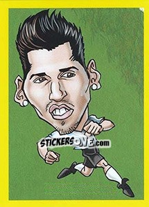 Sticker Ezequie Marcelo Garay Gonzalez - Brazuka 2014 n. 174 - Viza MG