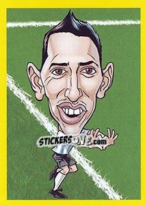 Sticker Angel Di Maria - Brazuka 2014 n. 181 - Viza MG