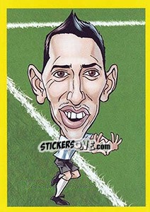 Sticker Angel Di Maria - Brazuka 2014 - Viza MG