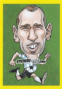 Sticker Pablo Zabaleta - Brazuka 2014 n. 182 - Viza MG
