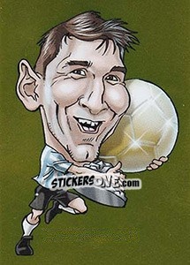 Sticker Lionel Andreas Messi - Brazuka 2014 - Viza MG