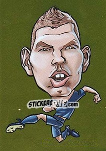 Sticker Edin Džeko - Brazuka 2014 n. 189 - Viza MG