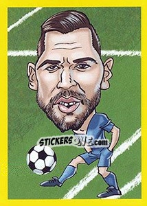 Sticker Haris Medunjanin - Brazuka 2014 - Viza MG