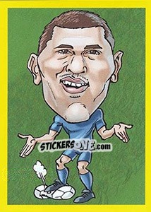 Sticker Sead Kolasinac - Brazuka 2014 n. 193 - Viza MG