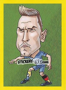 Sticker Ermin Bicakic - Brazuka 2014 - Viza MG