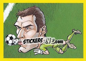 Sticker Asmir Begovic - Brazuka 2014 - Viza MG