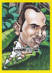 Sticker Mohammed Nasrati - Brazuka 2014 n. 203 - Viza MG
