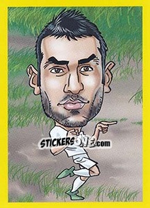 Sticker Gholamreza Rezaei - Brazuka 2014 n. 204 - Viza MG
