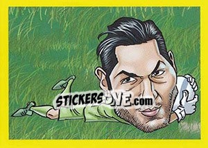 Sticker Alireza Haghighi - Brazuka 2014 n. 205 - Viza MG
