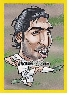 Sticker Khosro Heydari - Brazuka 2014 n. 206 - Viza MG