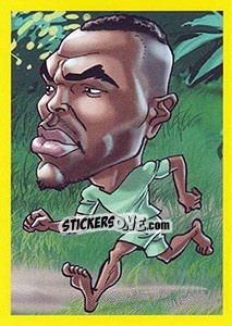 Sticker Emmanuel Emenike - Brazuka 2014 n. 207 - Viza MG