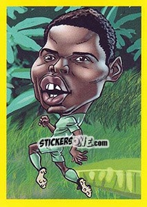 Sticker Fegor Ogude - Brazuka 2014 n. 208 - Viza MG