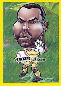 Sticker Vincent Enyeama - Brazuka 2014 - Viza MG