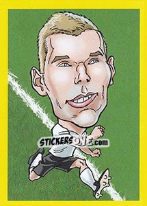 Sticker Lucas Podolski - Brazuka 2014 - Viza MG
