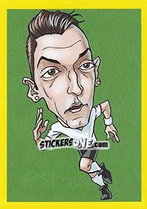 Sticker Mesut Ozil - Brazuka 2014 n. 227 - Viza MG