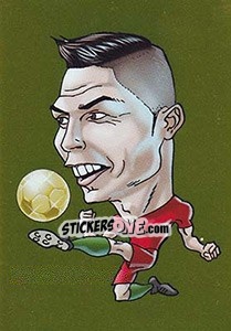 Sticker Cristiano Ronaldo - Brazuka 2014 n. 231 - Viza MG