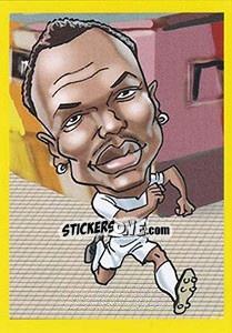 Sticker Andre Morgan Rami Ayew - Brazuka 2014 n. 245 - Viza MG