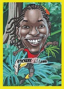 Sticker Romelu Lukaku - Brazuka 2014 n. 254 - Viza MG
