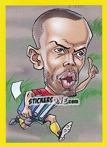 Sticker Vincent Kompany - Brazuka 2014 n. 258 - Viza MG