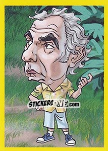 Sticker Vahid Halilhodžic - Brazuka 2014 n. 260 - Viza MG