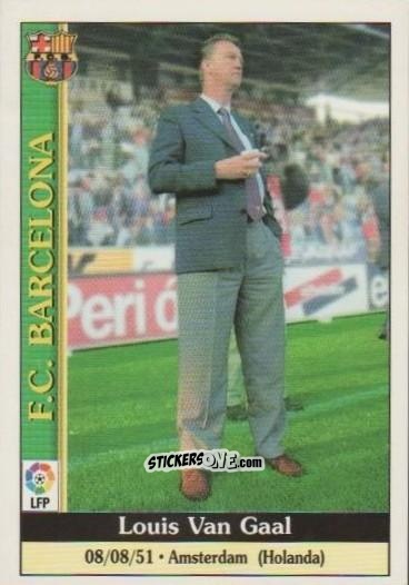 Cromo Van Gaal - Las Fichas De La Liga 1999-2000 n. 2 - Mundicromo
