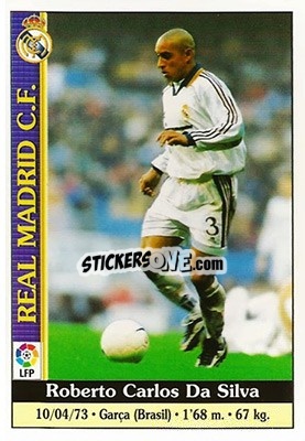 Sticker R. Carlos - Las Fichas De La Liga 1999-2000 n. 23 - Mundicromo