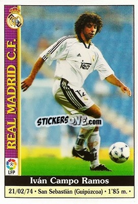 Sticker I. Campo - Las Fichas De La Liga 1999-2000 - Mundicromo