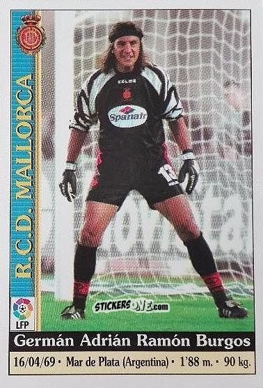 Figurina Burgos - Las Fichas De La Liga 1999-2000 n. 39 - Mundicromo