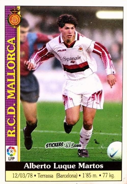 Figurina Luque - Las Fichas De La Liga 1999-2000 n. 48a - Mundicromo