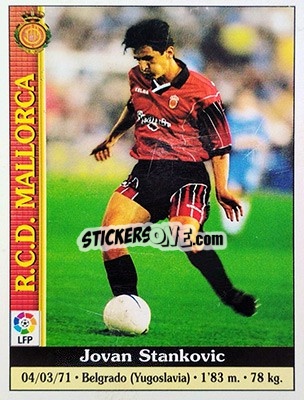 Sticker Stankovic - Las Fichas De La Liga 1999-2000 - Mundicromo