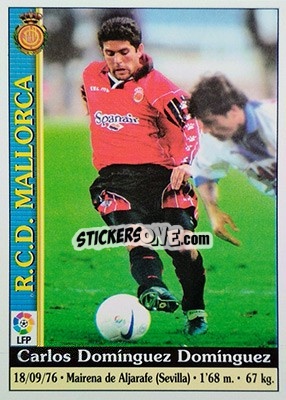 Cromo Carlos - Las Fichas De La Liga 1999-2000 - Mundicromo