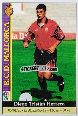 Cromo D.Tristán - Las Fichas De La Liga 1999-2000 - Mundicromo