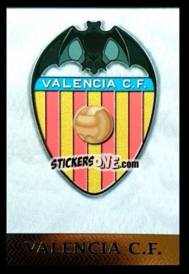 Sticker Valencia - Las Fichas De La Liga 1999-2000 - Mundicromo