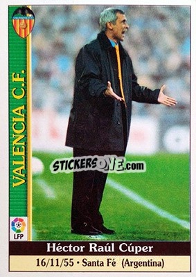 Cromo H.Cuper - Las Fichas De La Liga 1999-2000 - Mundicromo