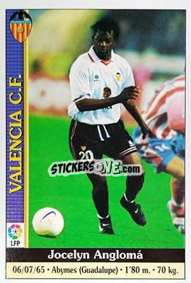 Sticker Anglomá - Las Fichas De La Liga 1999-2000 - Mundicromo